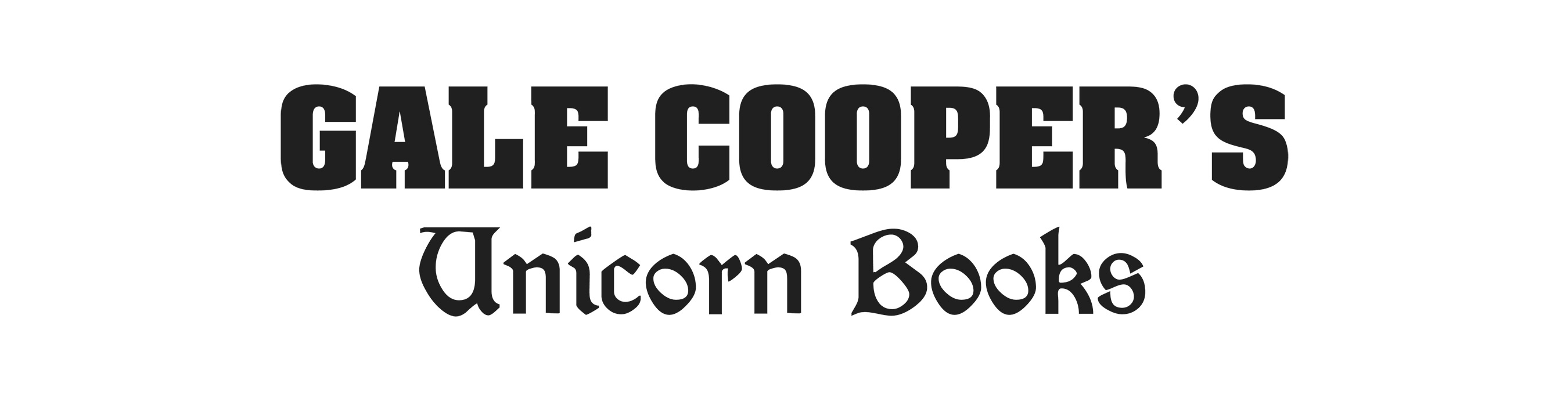 Gale Cooper's Unicorn Books